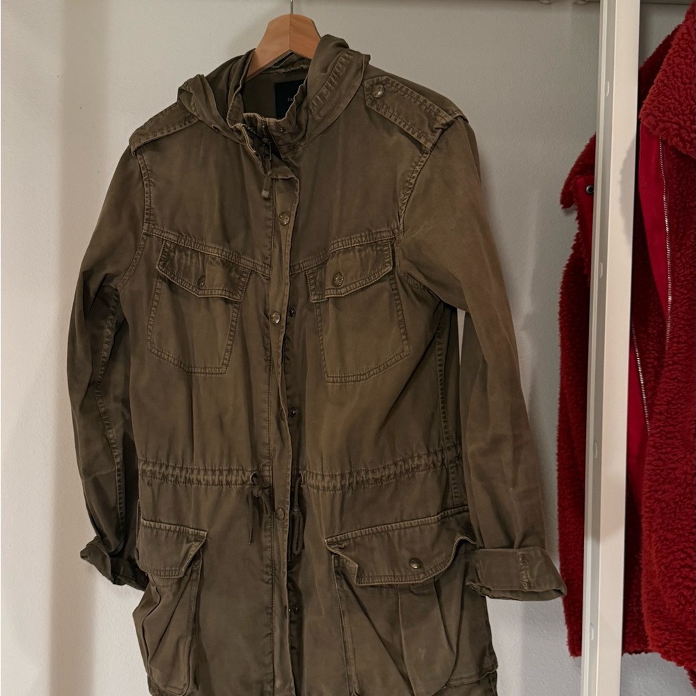 Aritzia Khaki Military Jacket